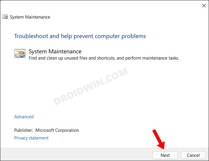Bad Sectors Error in Windows 11