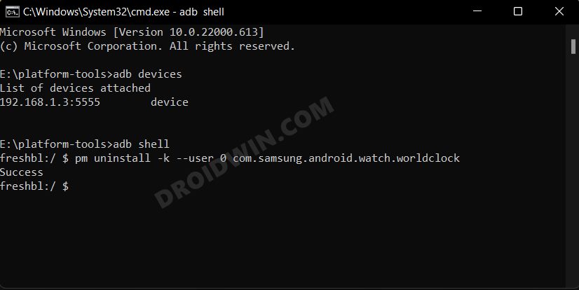 Remove Bloatware from Galaxy Watch 4