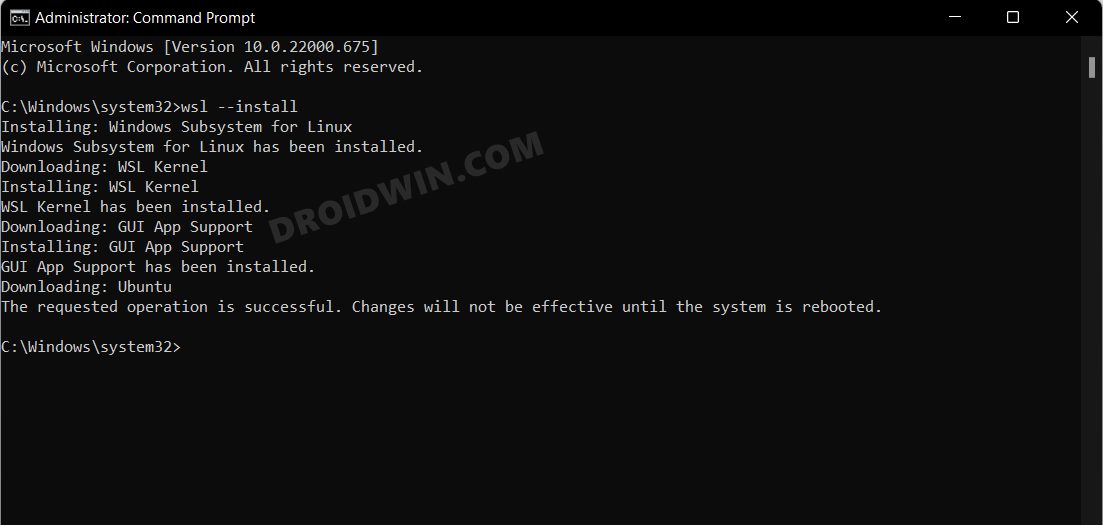 Install Linux   Run Linux Commands in Windows 11 - 56