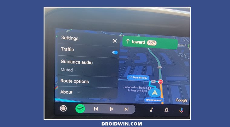 Satellite View Missing in Android Auto