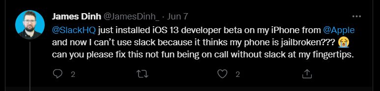  Jailbroken devices can t use Slack  error in iOS 16 Beta  Fix  - 10