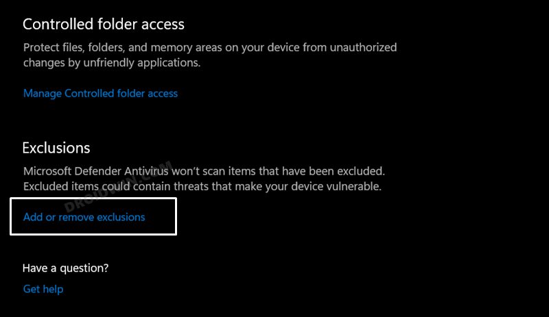Add Files Folders to Microsoft Defender Exclusion List in Windows 11 - 75