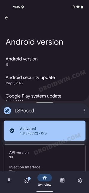 Install Xposed Framework on Android 13