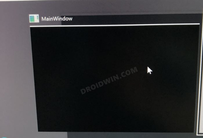 MainWindow in the Alt-Tab Screen