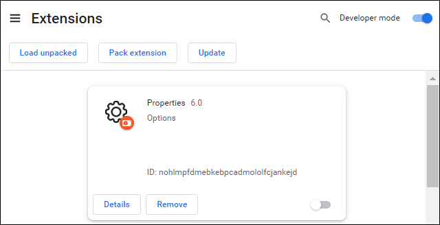 Remove Google Chrome Properties Malware Extension