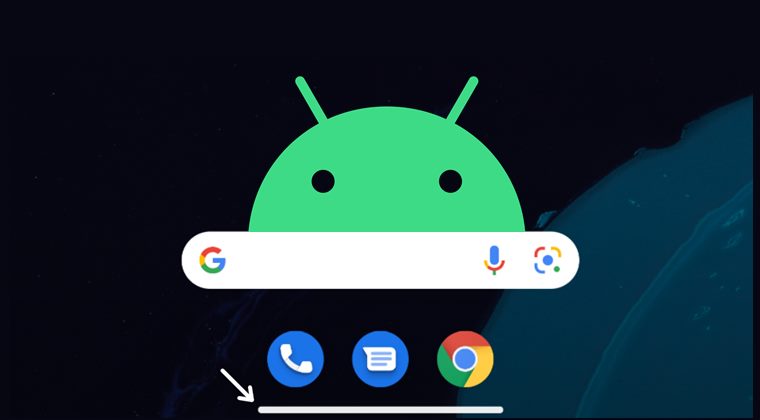 Hide Bottom Navigation Bar in Tablet Mode in Android 12.1