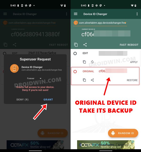 How to Check and Change Device ID of my Android Device   DroidWin - 81