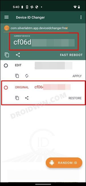 How to Check and Change Device ID of my Android Device   DroidWin - 10