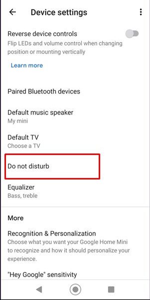 no push notification in Google Nest Camera