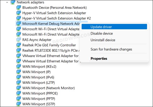 How to View Hidden Network Adapter in Windows 11 - 32