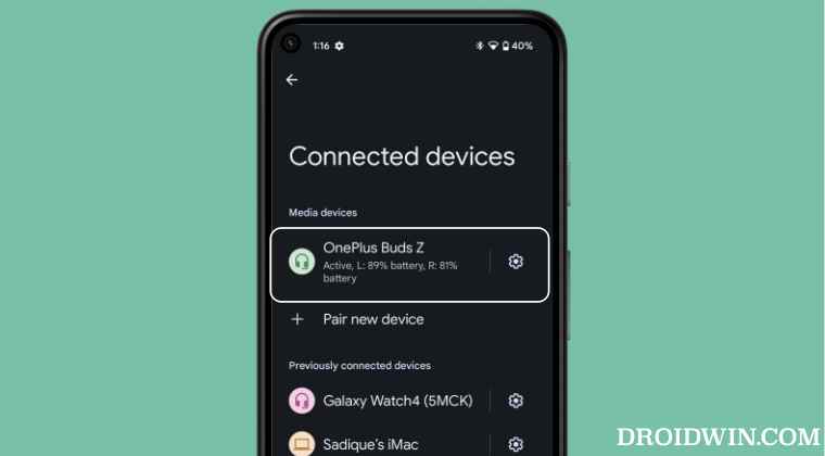 Connect Bluetooth Earbuds to Android 12
