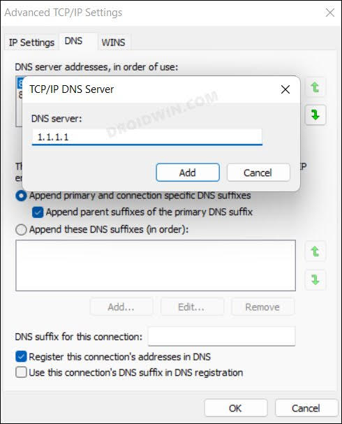 How to Add Multiple IP Address and DNS Address in Windows 11 - 41