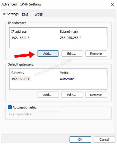 How to Add Multiple IP Address and DNS Address in Windows 11 - 23