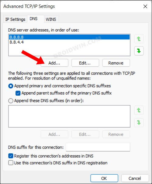 How to Add Multiple IP Address and DNS Address in Windows 11 - 55