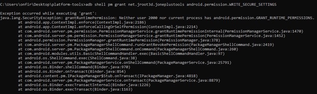 jOnePlus Tools not working on android 12