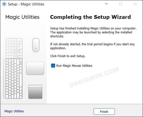 Apple Magic Mouse Scroll not working in Windows 11