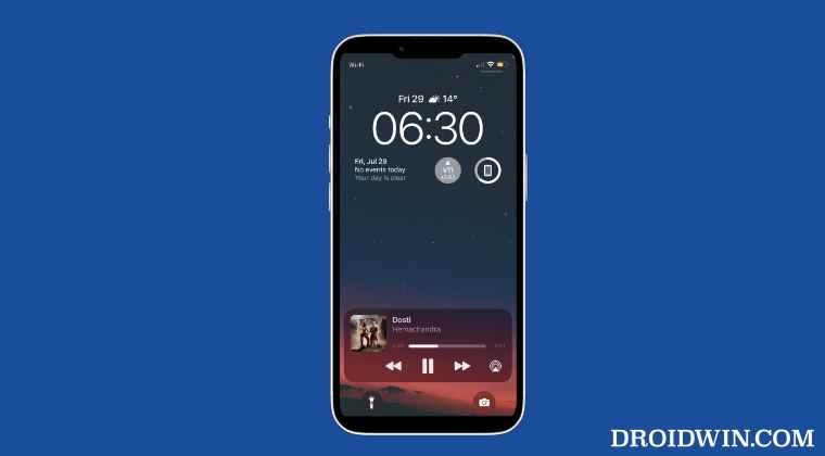 iOS 16 Music Player Volume Control Removed from Lock Screen