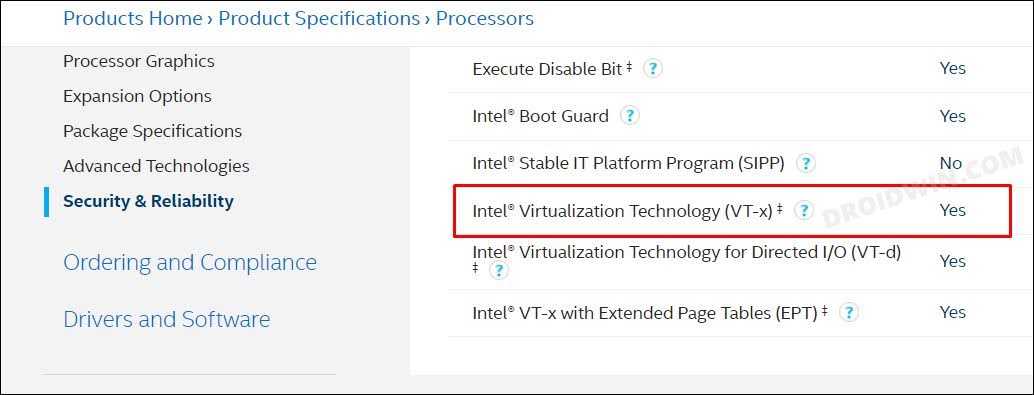 VT-X/AMD-V Hardware Acceleration is Not Available on Your System