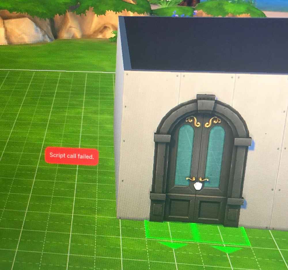 Script call failed error in Sims 4.