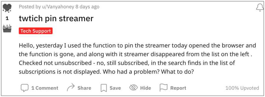 Twitch Pinned Channel gets Unpinned  How to Fix   DroidWin - 14