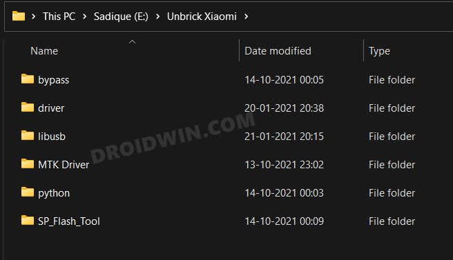 Unbrick Xiaomi MediaTek Devices using MTK Exploit   DroidWin - 68