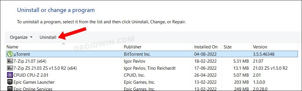 utorrent not working