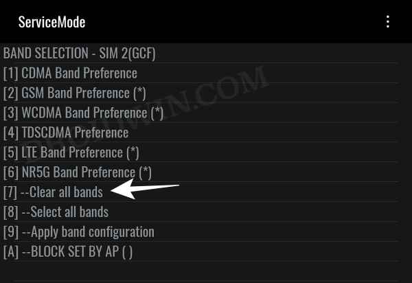 Enable  Bands Galaxy S22 Ultra