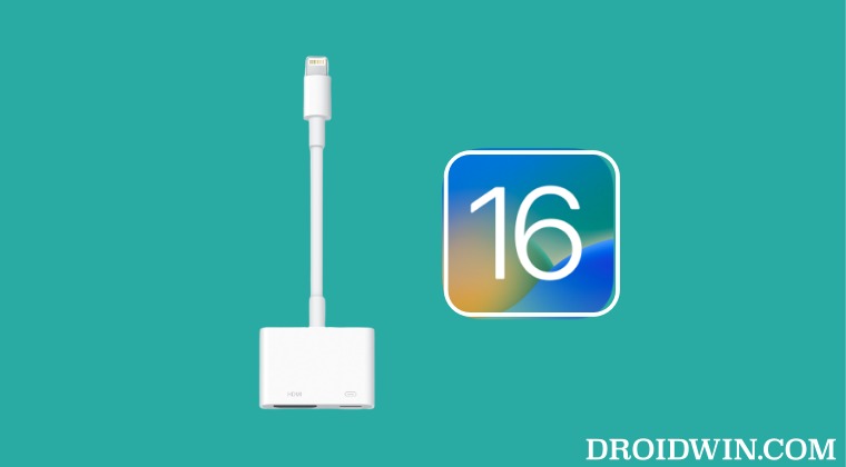 Lightning Digital AV Adapter working with iOS 16 [Fixed] - DroidWin