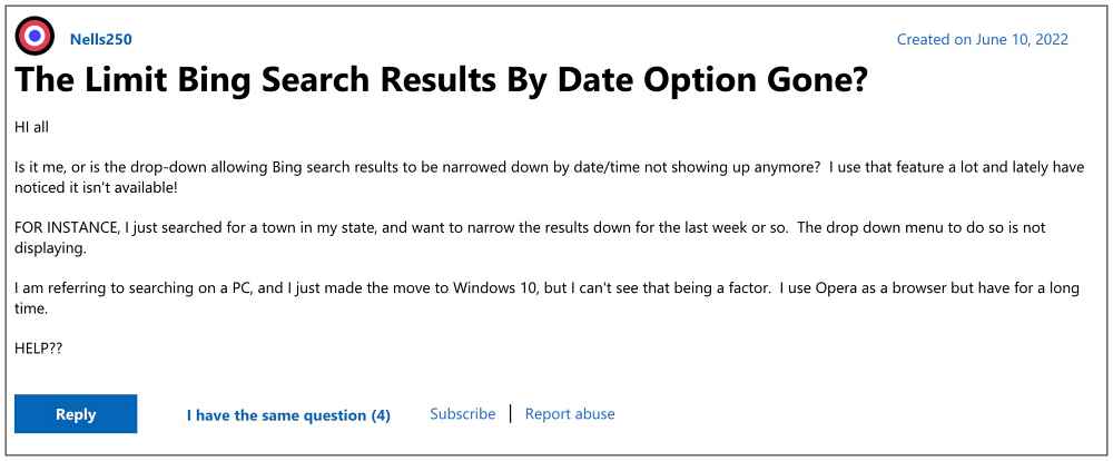 bing search restrict by date
