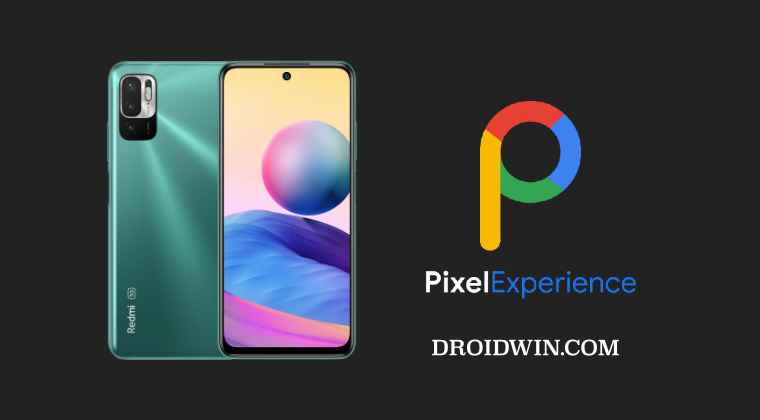 Pixel Experience Redmi Note 10 5G