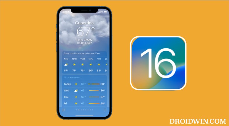 Weather App crashes on removing a location on iOS 16  How to Fix - 1