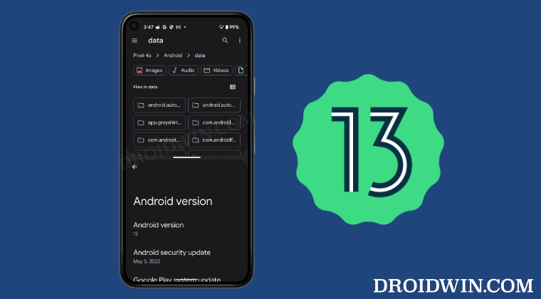 data obb folder android 13