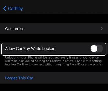 CarPlay not working iOS 16