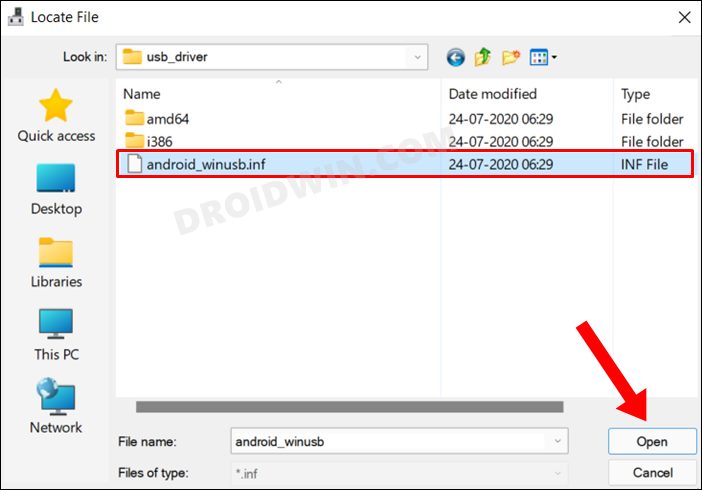 Install ADB Drivers Windows 11