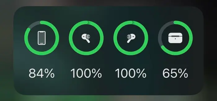 Battery Percentage missing iOS 16