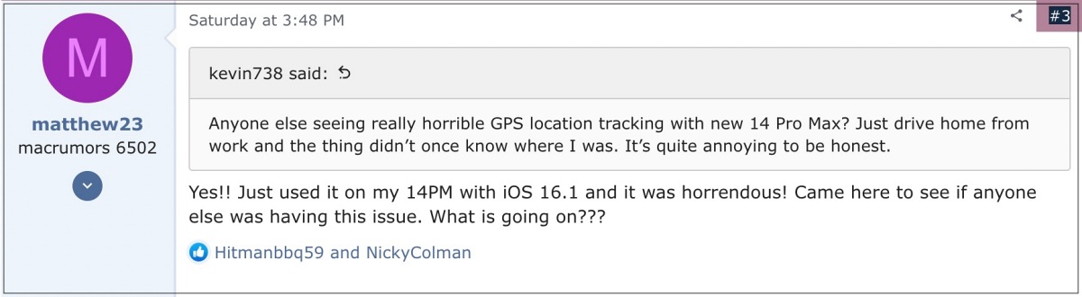 gps not working iphone 14 pro