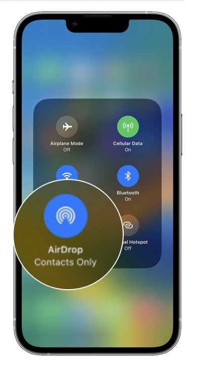 AirDrop not working on iOS 16