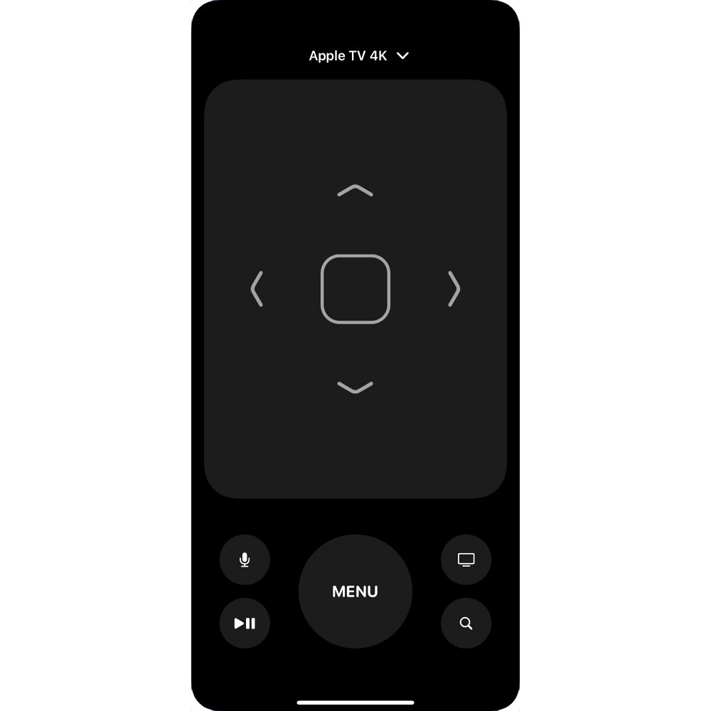 Cannot select Subtitles button using Control Center Apple TV remote