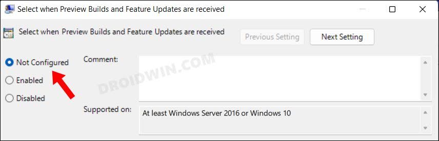 stop windows 11 22h2 update