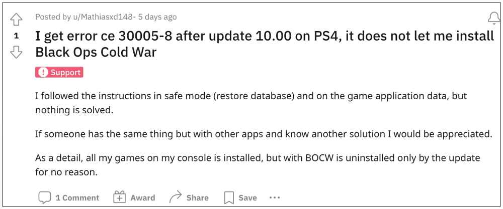 dlc removed PS4 v10 update 