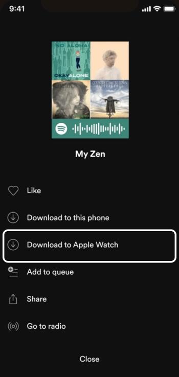 Spotify Streaming not working on Apple Watch