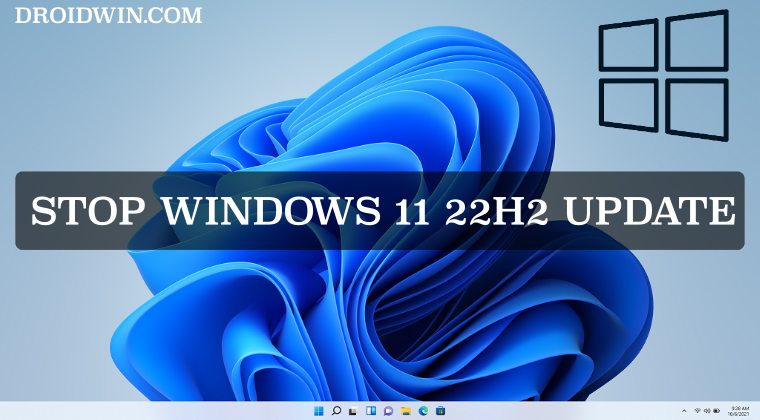 stop windows 11 22h2 update