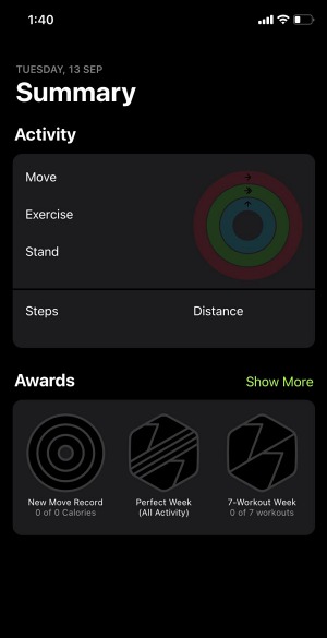 iOS 16 Fitness app not working