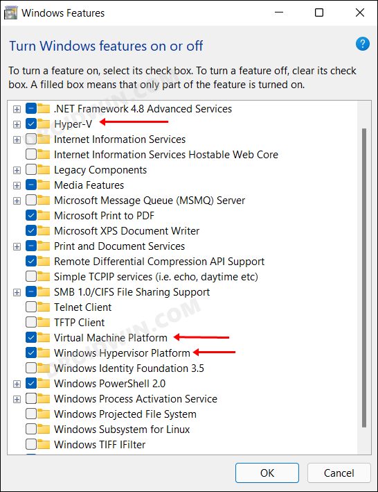 Hyper-V not working in Windows 11