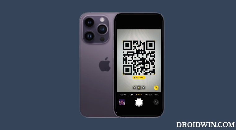 Cannot scan QR Code using iPhone 14 Pro Camera