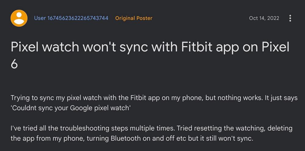 Cannot Sync Pixel Watch with Fitbit app  How to Fix   DroidWin - 9