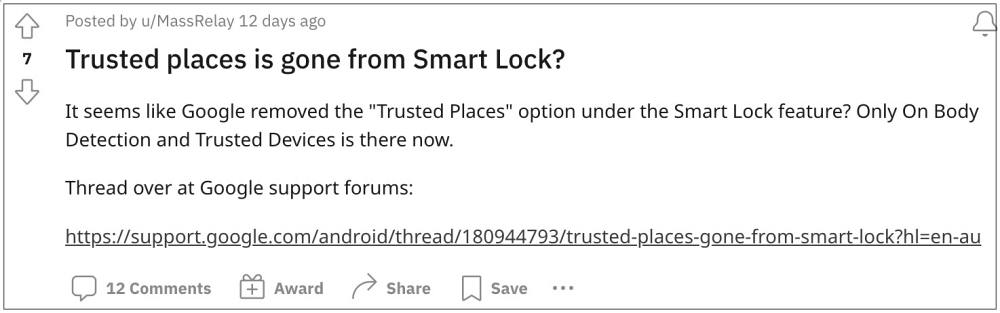 Trusted Places missing in Smart Lock on Android  How to Fix   DroidWin - 23