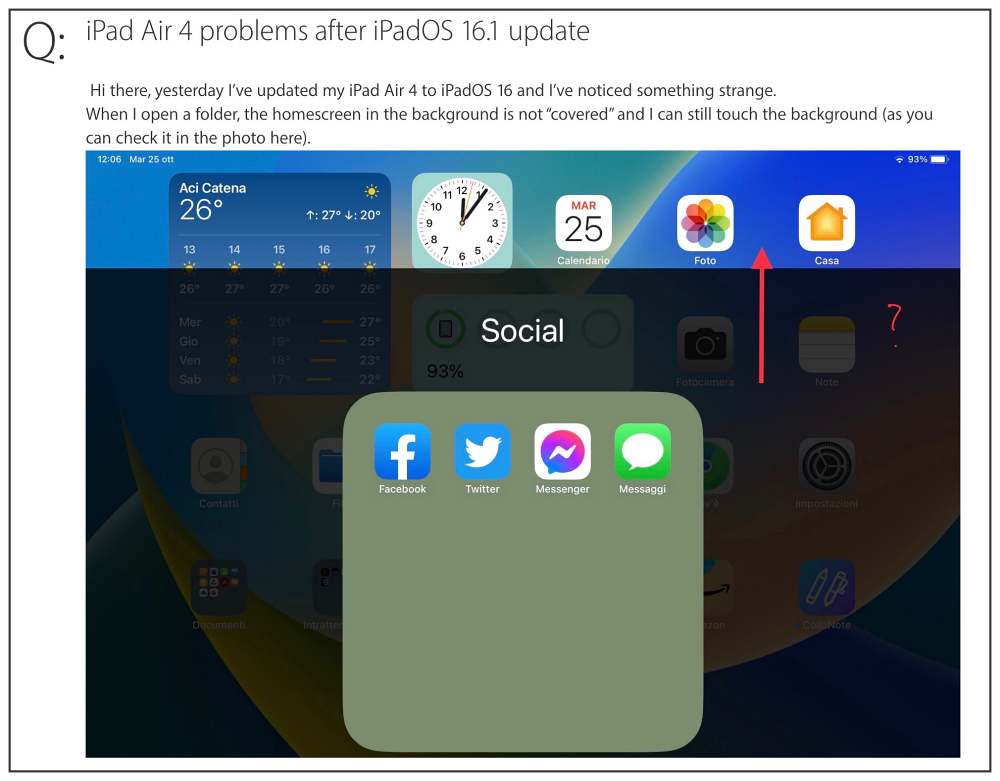 iPadOS 16 1 Dock Folder Background Blur Fix - 58
