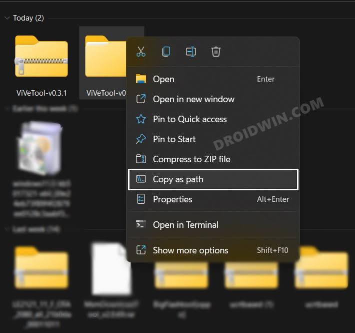Enable Drag and Drop for System Tray in Windows 11