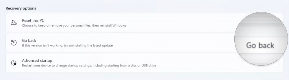 How to Uninstall Windows 11 22H2 Update  Downgrade to 21H2 - 5